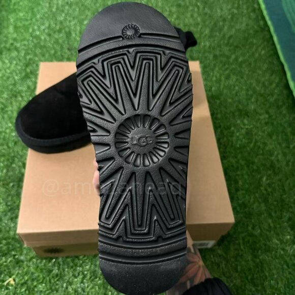 New Ugg Womens mini Snow boots Black - Picture 4 of 5